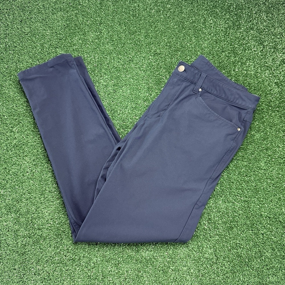 Lululemon Pants Men's Straight Comfort Stretch Chino Size 33x31 Blue